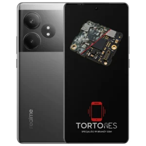 Realme GT 6T z ilustracją zalania - czyszczenie po zalaniu