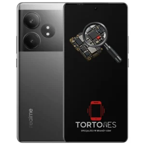 Realme GT 6T z symbolem diagnostyki - diagnoza telefonu