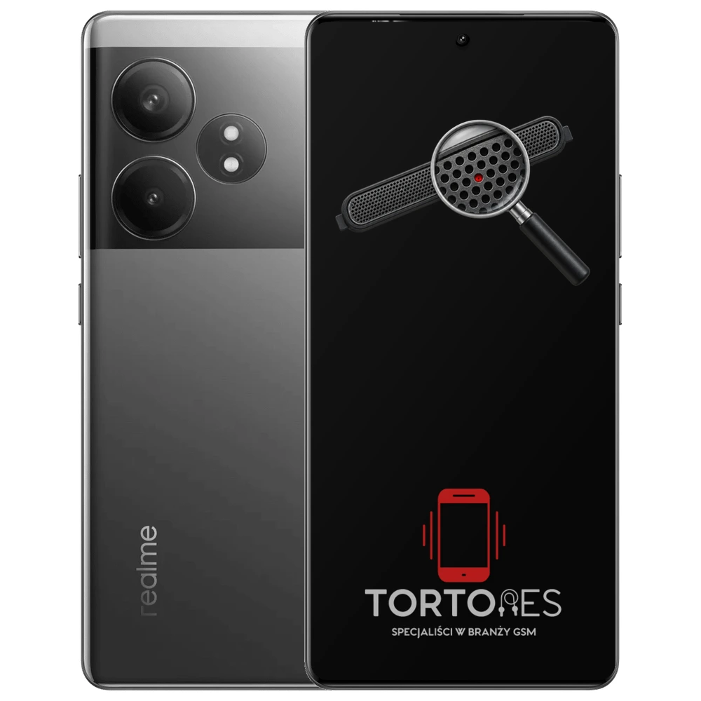 Realme GT 6T z symbolem głośnika rozmów - wymiana głośnika rozmów