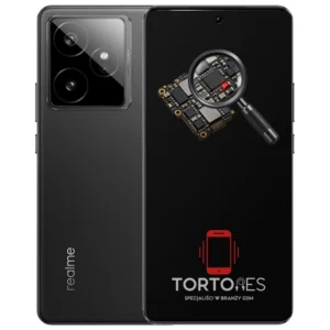 Realme GT 7 z symbolem diagnostyki - diagnoza telefonu