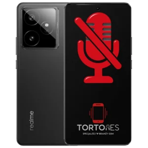 Realme GT 7 z symbolem mikrofonu - naprawa mikrofonu
