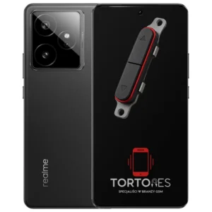 Realme GT 7 z symbolem przycisków - naprawa przycisków włączania i głośności