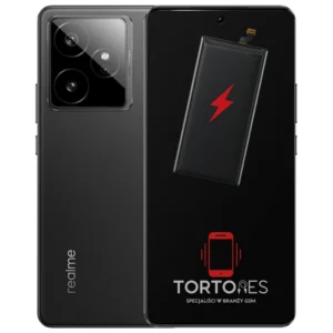 Realme GT 7 z ilustracją baterii - wymiana baterii