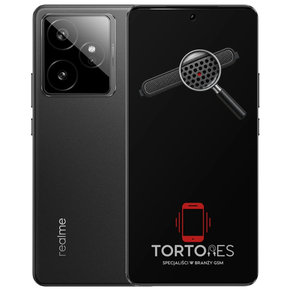 Realme GT 7 z symbolem głośnika rozmów - wymiana głośnika rozmów