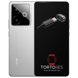 Realme GT 7T z ilustracją złącza ładowania - naprawa złącza ładowania