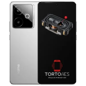 Realme GT 7T z symbolem głośnika multimedialnego - wymiana głośnika multimedialnego
