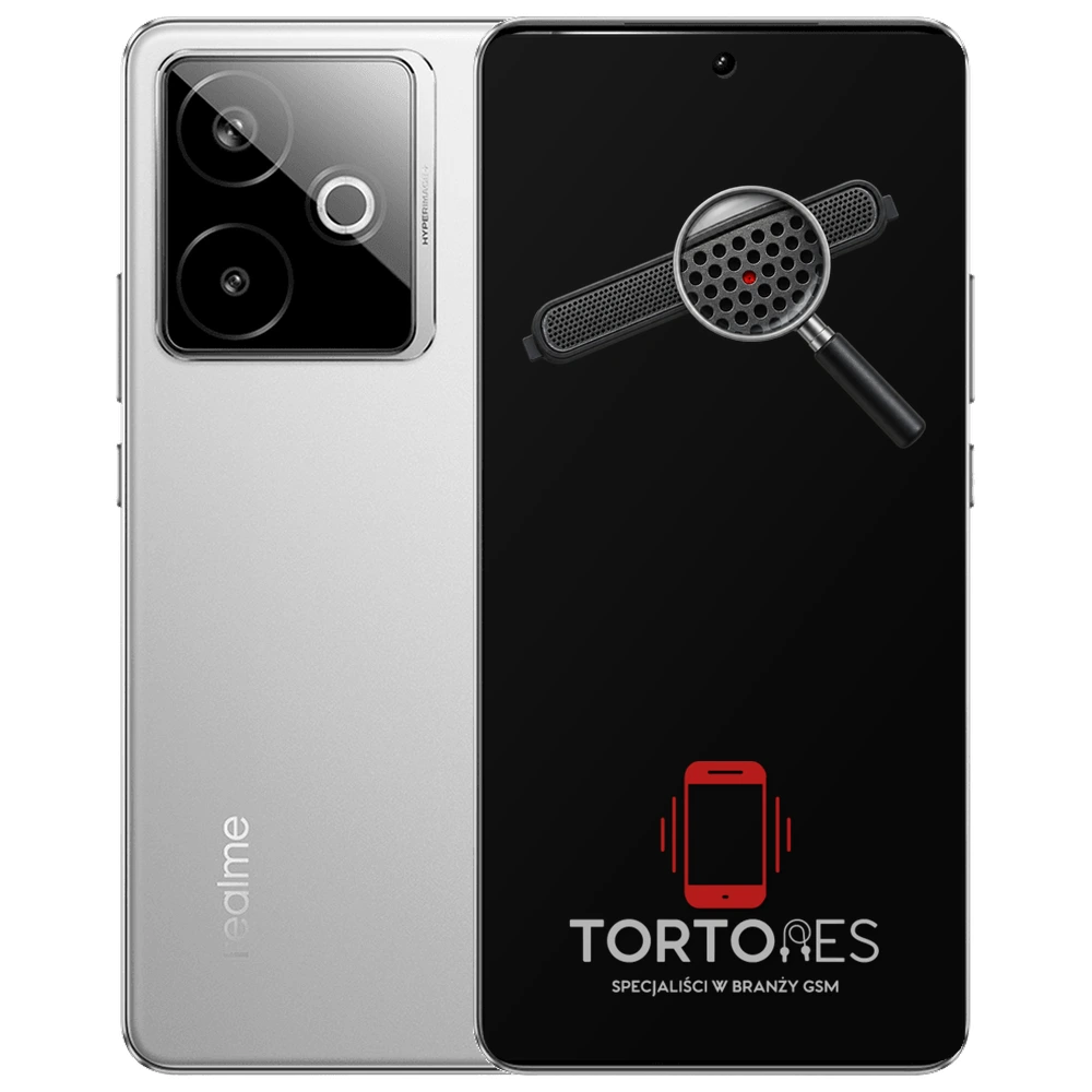 Realme GT 7T z symbolem głośnika rozmów - wymiana głośnika rozmów