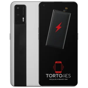 Realme GT 5G z ilustracją baterii - wymiana baterii