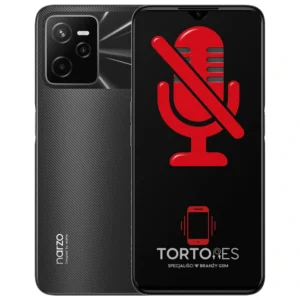 Realme Narzo 50A Prime z symbolem mikrofonu - naprawa mikrofonu