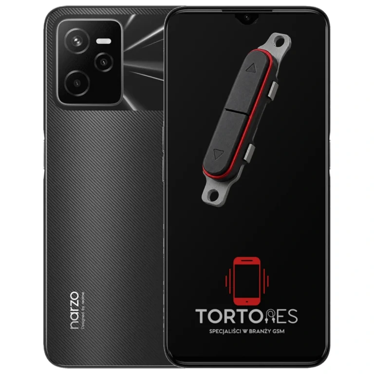 Realme Narzo 50A Prime z symbolem przycisków - naprawa przycisków włączania i głośności