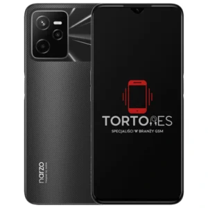 Realme Narzo 50A Prime - widok przodu i tyłu telefonu