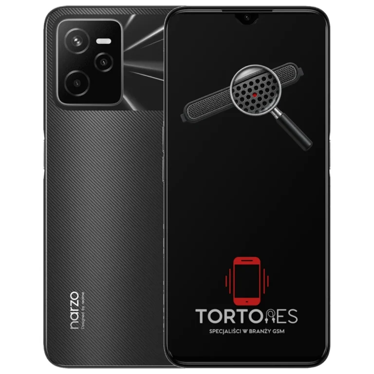 Realme Narzo 50A Prime z symbolem głośnika rozmów - wymiana głośnika rozmów