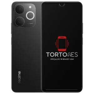 Realme Note 70T - widok przodu i tyłu telefonu