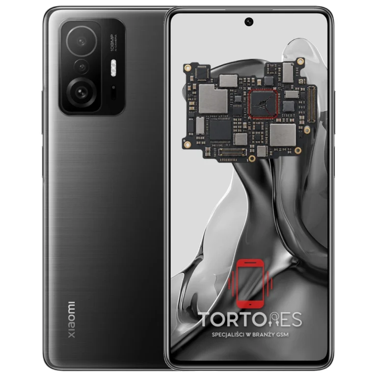 Xiaomi 11T z ilustracją płyty głównej - naprawa płyty głównej