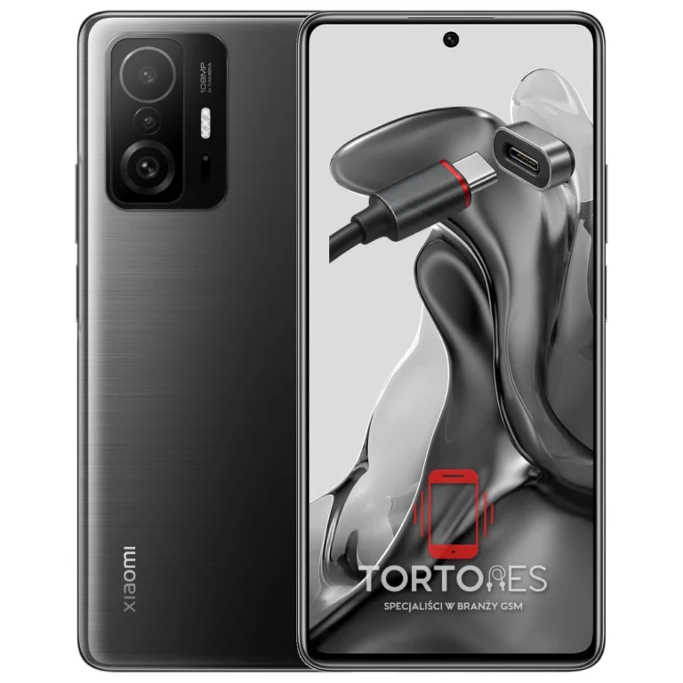 Xiaomi 11T z ilustracją złącza ładowania - naprawa złącza ładowania