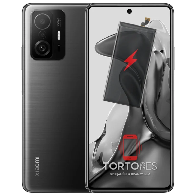 Xiaomi 11T z ilustracją baterii - wymiana baterii