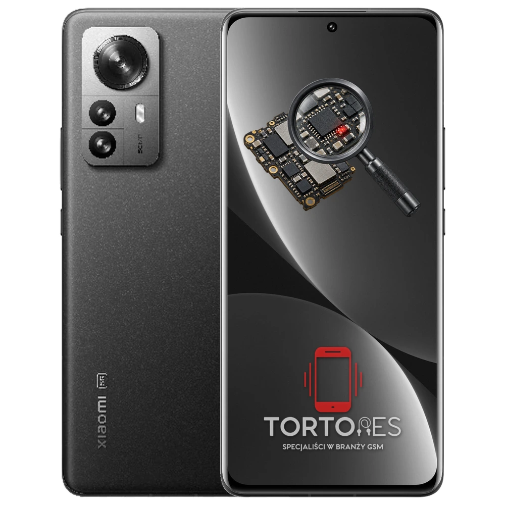 Xiaomi 12 Pro z symbolem diagnostyki - diagnoza telefonu