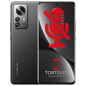 Xiaomi 12 Pro z symbolem mikrofonu - naprawa mikrofonu