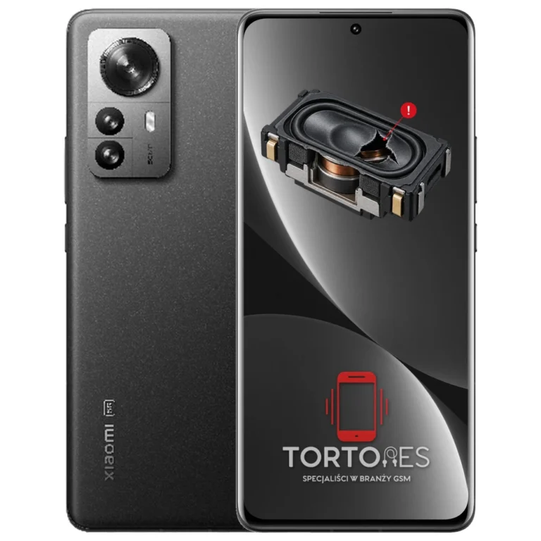 Xiaomi 12 Pro z symbolem głośnika multimedialnego - wymiana głośnika multimedialnego