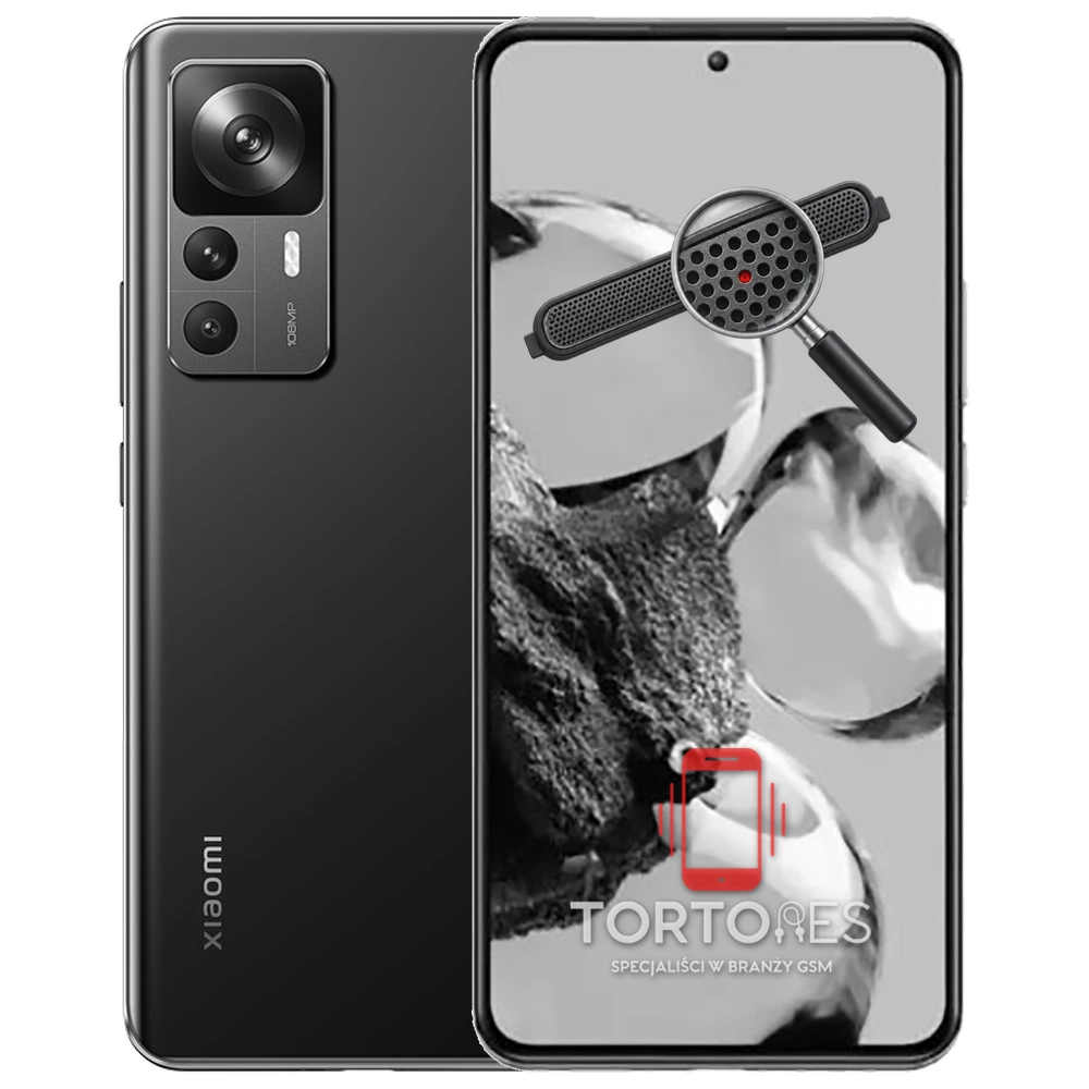 Xiaomi 12T z symbolem głośnika rozmów - wymiana głośnika rozmów