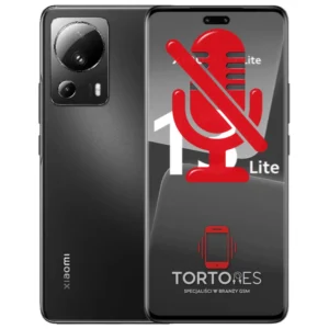 Xiaomi 13 Lite z symbolem mikrofonu - naprawa mikrofonu