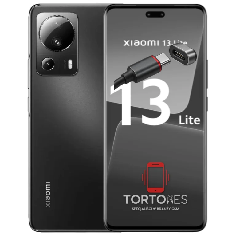 Xiaomi 13 Lite z ilustracją złącza ładowania - naprawa złącza ładowania