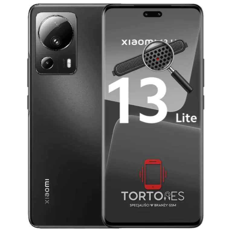 Xiaomi 13 Lite z symbolem głośnika rozmów - wymiana głośnika rozmów