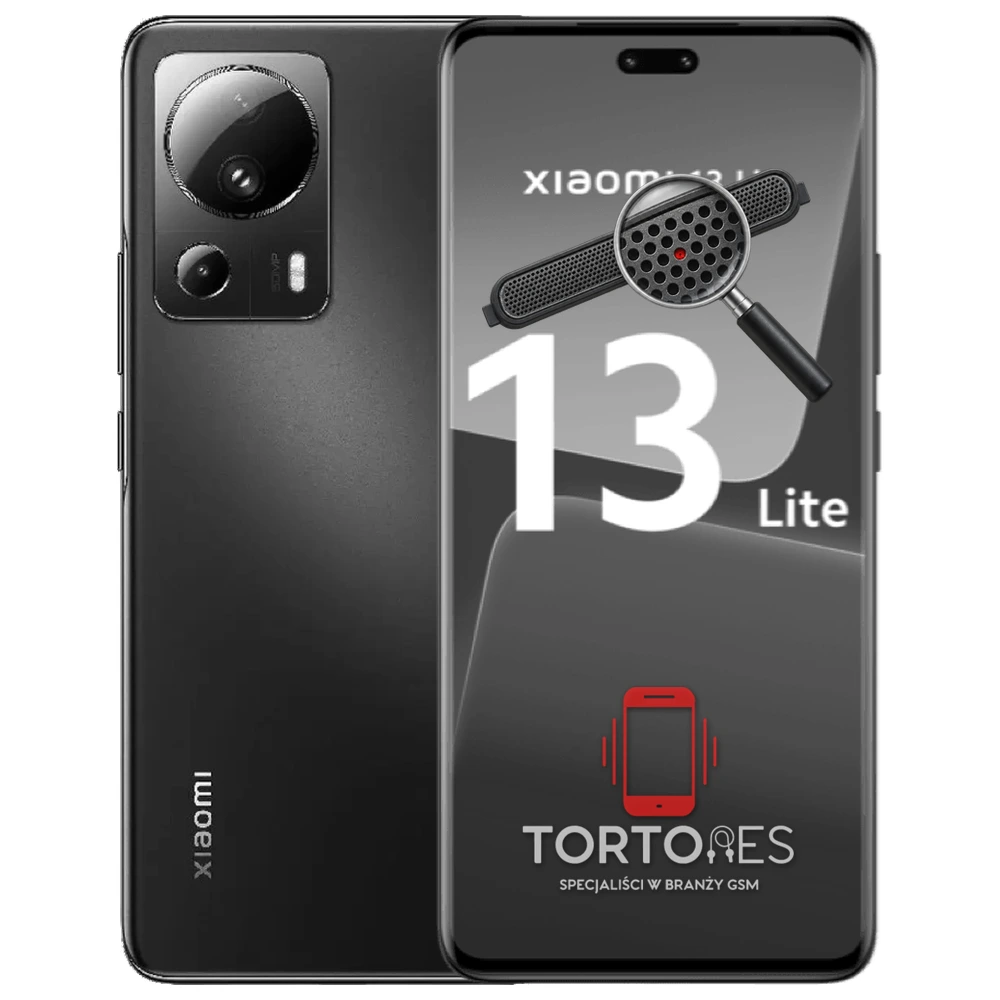 Xiaomi 13 Lite z symbolem głośnika rozmów - wymiana głośnika rozmów