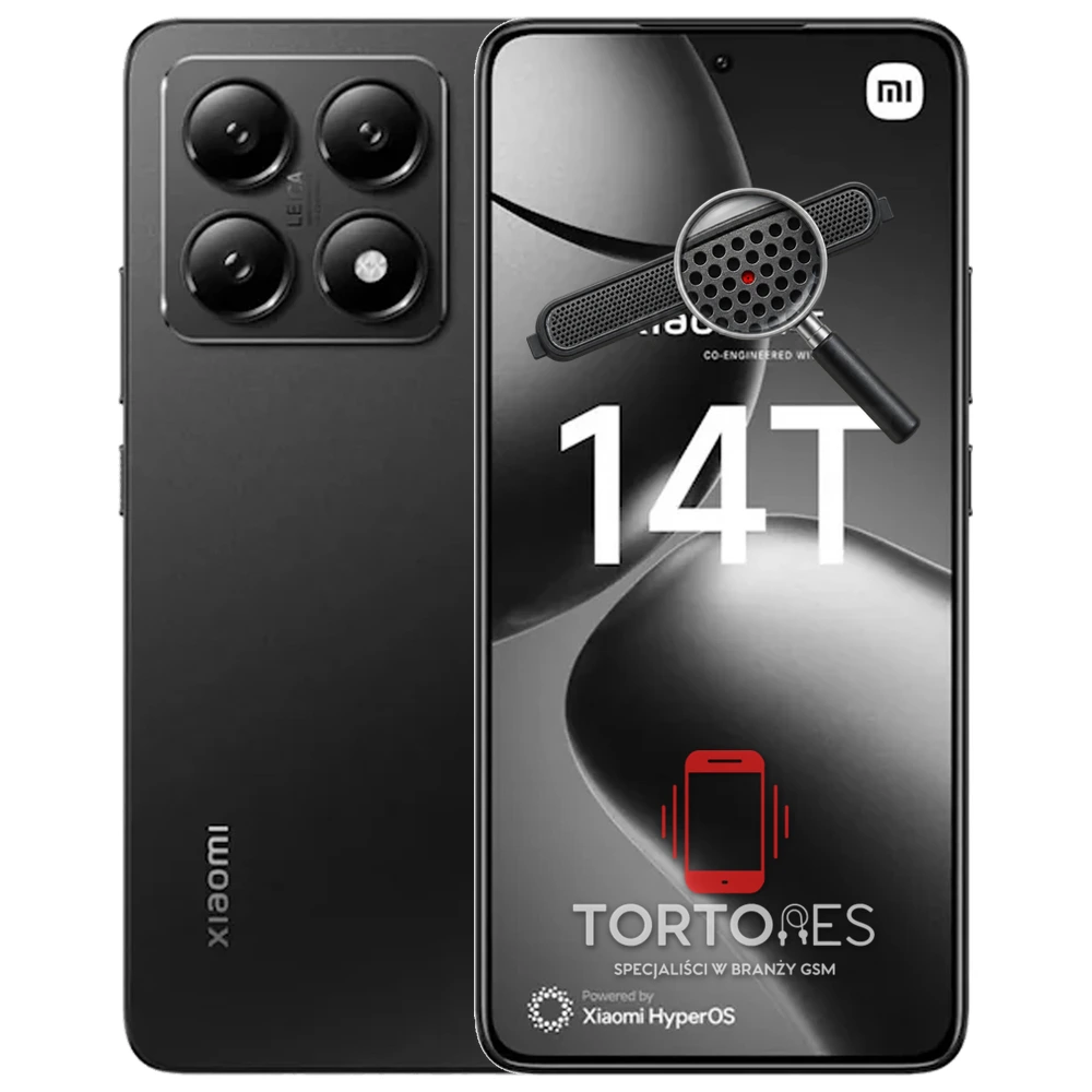 Xiaomi 14T z symbolem głośnika rozmów - wymiana głośnika rozmów