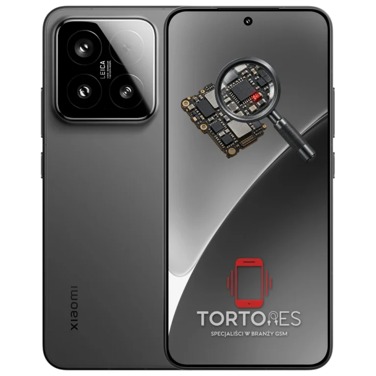 Xiaomi 15 z symbolem diagnostyki - diagnoza telefonu