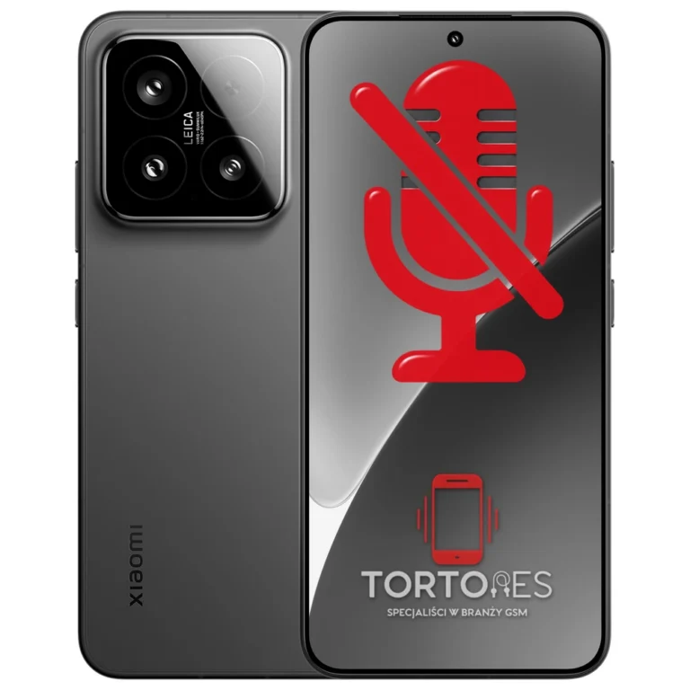 Xiaomi 15 z symbolem mikrofonu - naprawa mikrofonu