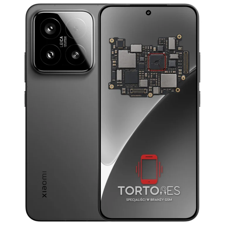 Xiaomi 15 z ilustracją płyty głównej - naprawa płyty głównej