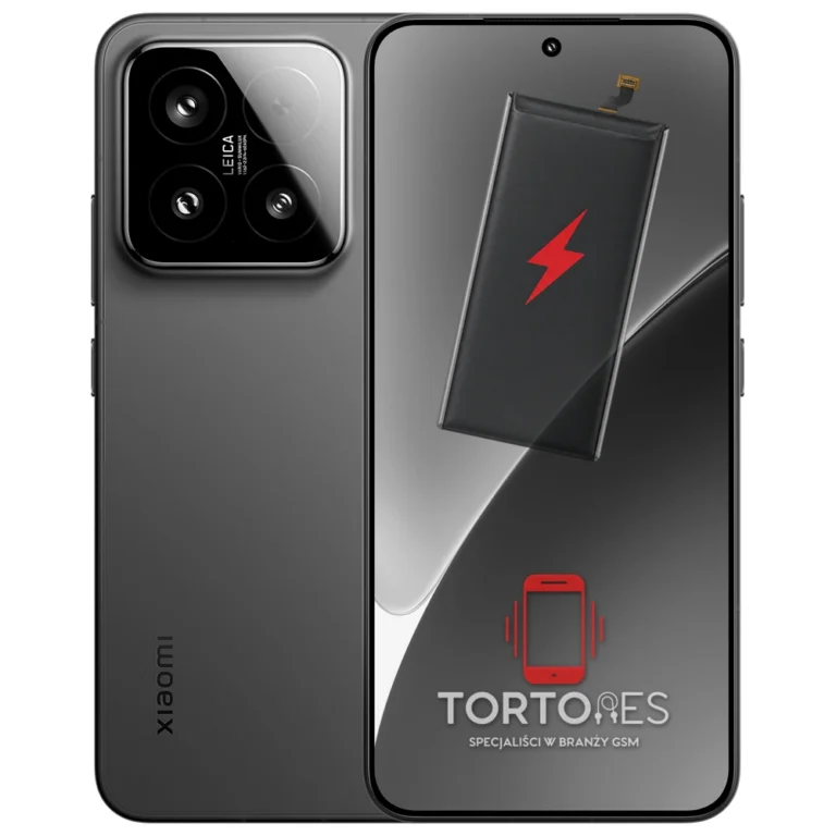 Xiaomi 15 z ilustracją baterii - wymiana baterii