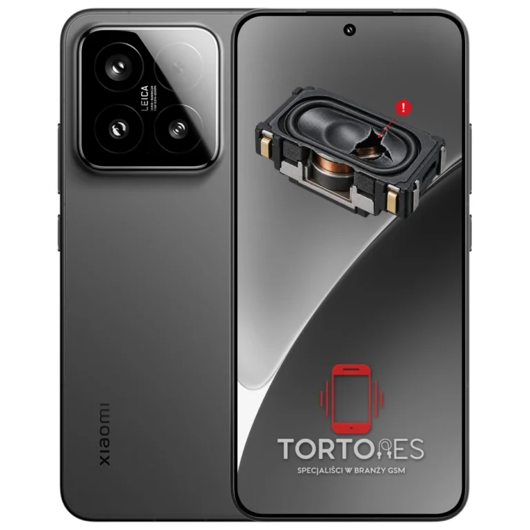 Xiaomi 15 z symbolem głośnika multimedialnego - wymiana głośnika multimedialnego