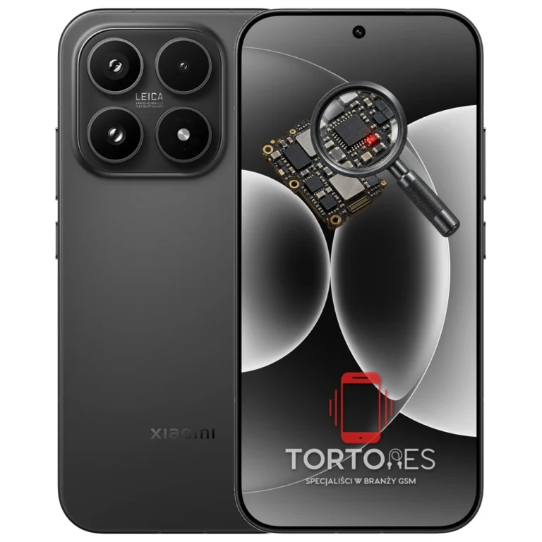 Xiaomi 17 z symbolem diagnostyki - diagnoza telefonu