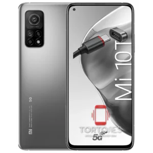 Xiaomi Mi 10T z ilustracją złącza ładowania - naprawa złącza ładowania