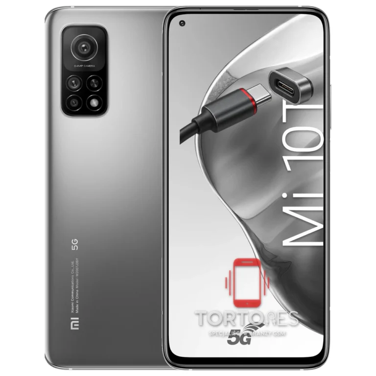 Xiaomi Mi 10T z ilustracją złącza ładowania - naprawa złącza ładowania