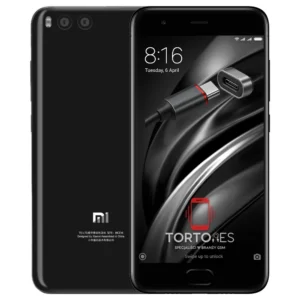 Xiaomi Mi 6 z ilustracją złącza ładowania - naprawa złącza ładowania