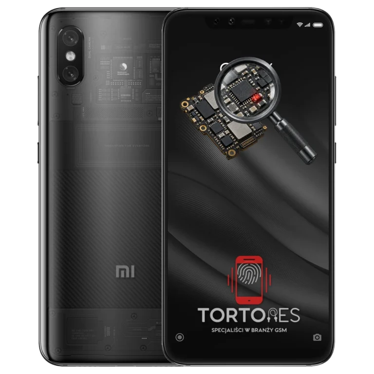 Xiaomi Mi 8 Pro z symbolem diagnostyki - diagnoza telefonu