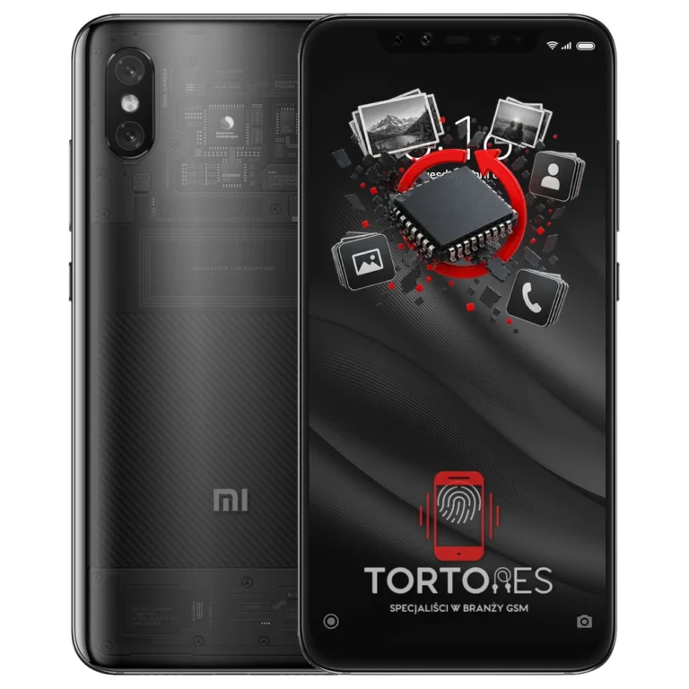 Xiaomi Mi 8 Pro z ilustracją odzyskiwania danych - odzyskiwanie danych