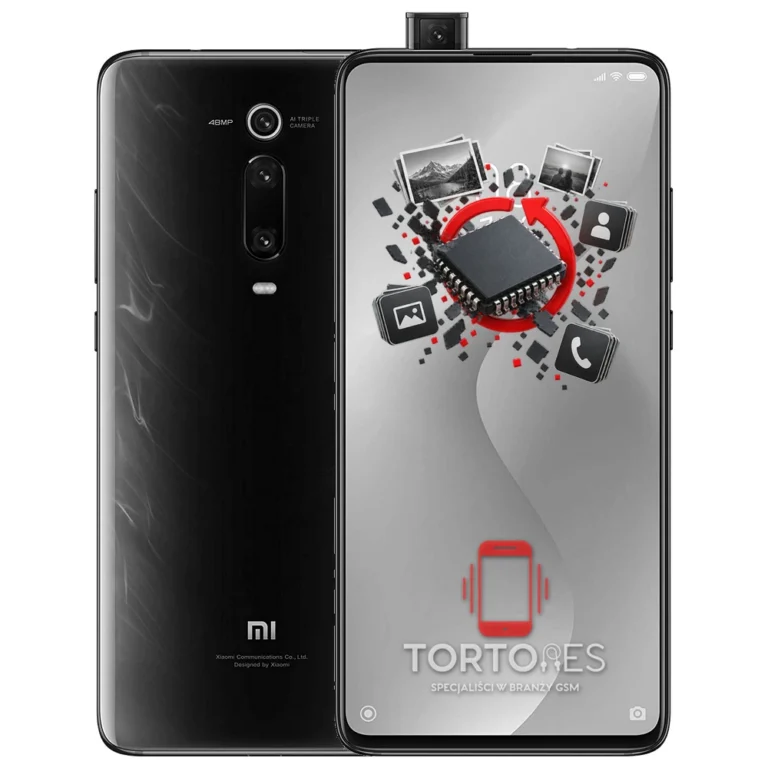 Xiaomi Mi 9T z ilustracją odzyskiwania danych - odzyskiwanie danych