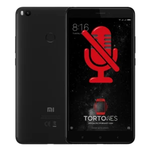 Xiaomi Mi Max 2 z symbolem mikrofonu - naprawa mikrofonu
