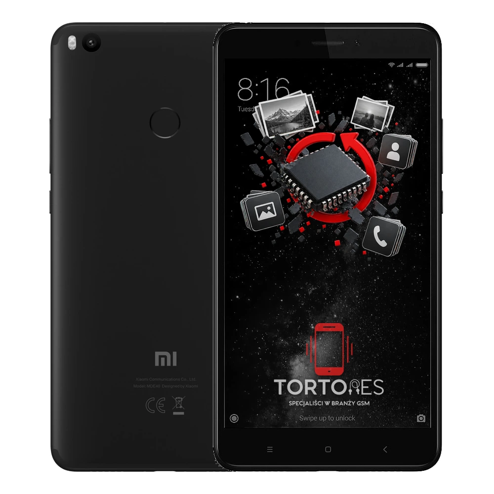 Xiaomi Mi Max 2 z ilustracją odzyskiwania danych - odzyskiwanie danych
