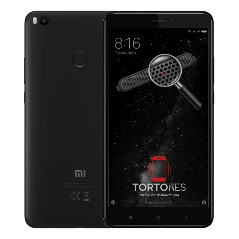 Xiaomi Mi Max 2 z symbolem głośnika rozmów - wymiana głośnika rozmów
