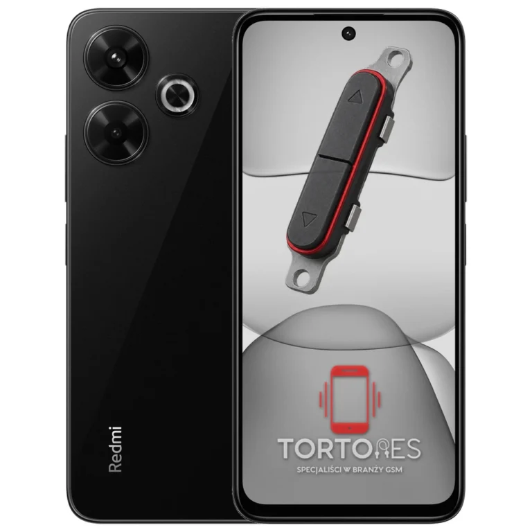 Redmi 13 z symbolem przycisków - naprawa przycisków włączania i głośności