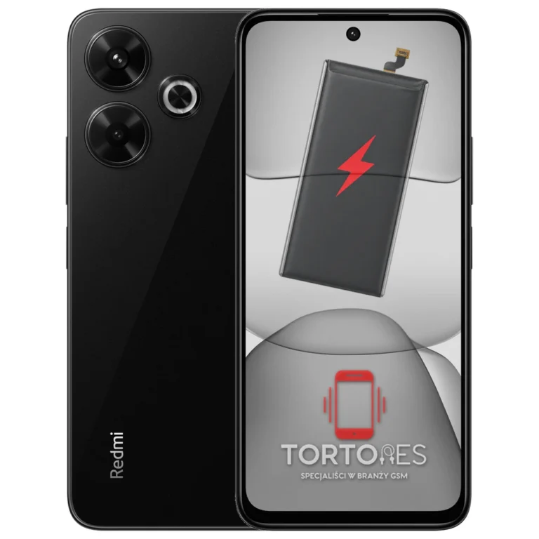 Redmi 13 z ilustracją baterii - wymiana baterii