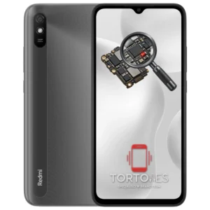 Redmi 9AT z symbolem diagnostyki - diagnoza telefonu