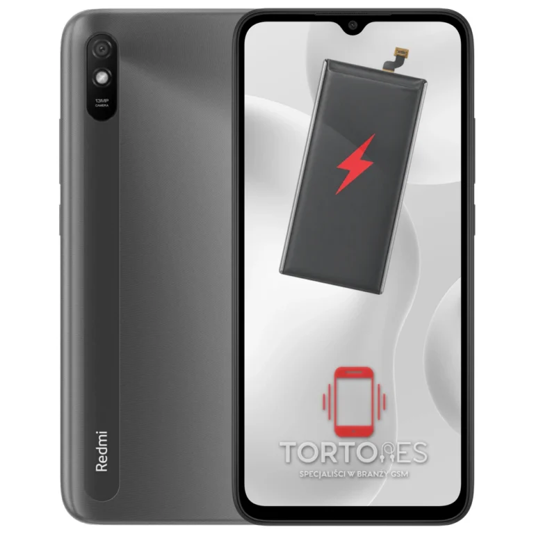 Redmi 9AT z ilustracją baterii - wymiana baterii