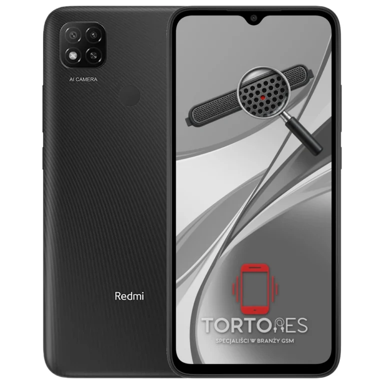Redmi 9C NFC z symbolem głośnika rozmów - wymiana głośnika rozmów