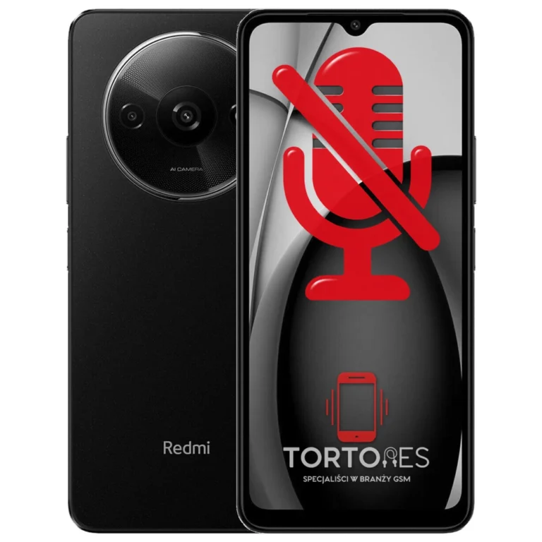 Redmi A3 z symbolem mikrofonu - naprawa mikrofonu